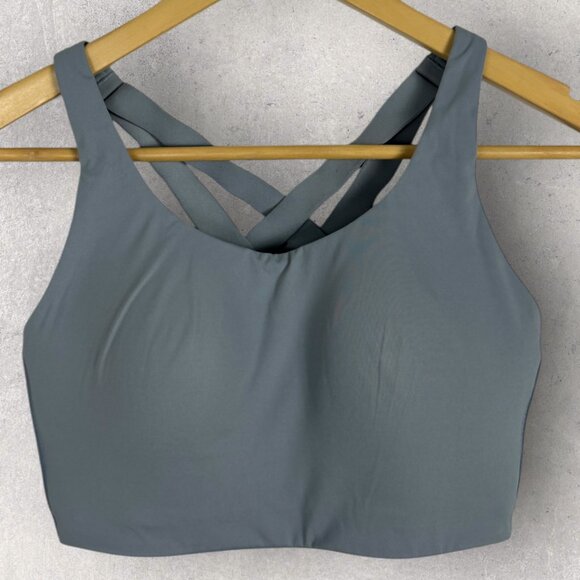 Lululemon Energy Bra High Support Rhino Grey Size‎ 34 DDD Supportive Sports 2021 - Picture 3 of 12